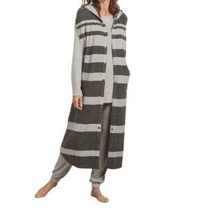 Soft Surroundings Glacier Canyon Poncho SweaterExcalibur Gray Womens L/XL